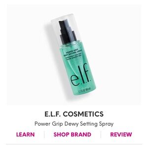 E.L.F. Cosmetics Power Grip Dewy Setting Spray
